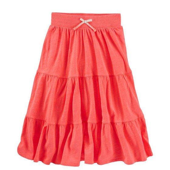 Tiered neon maxi skirt – Gioya kids – Abbigliamento personalizzato per ...
